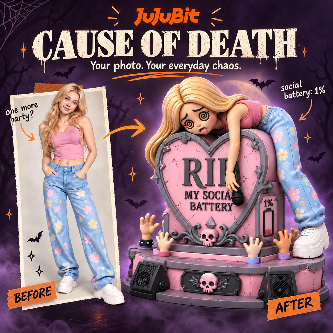 Custom Cause of Death Figurine | Capture Your Everyday Chaos in 3D