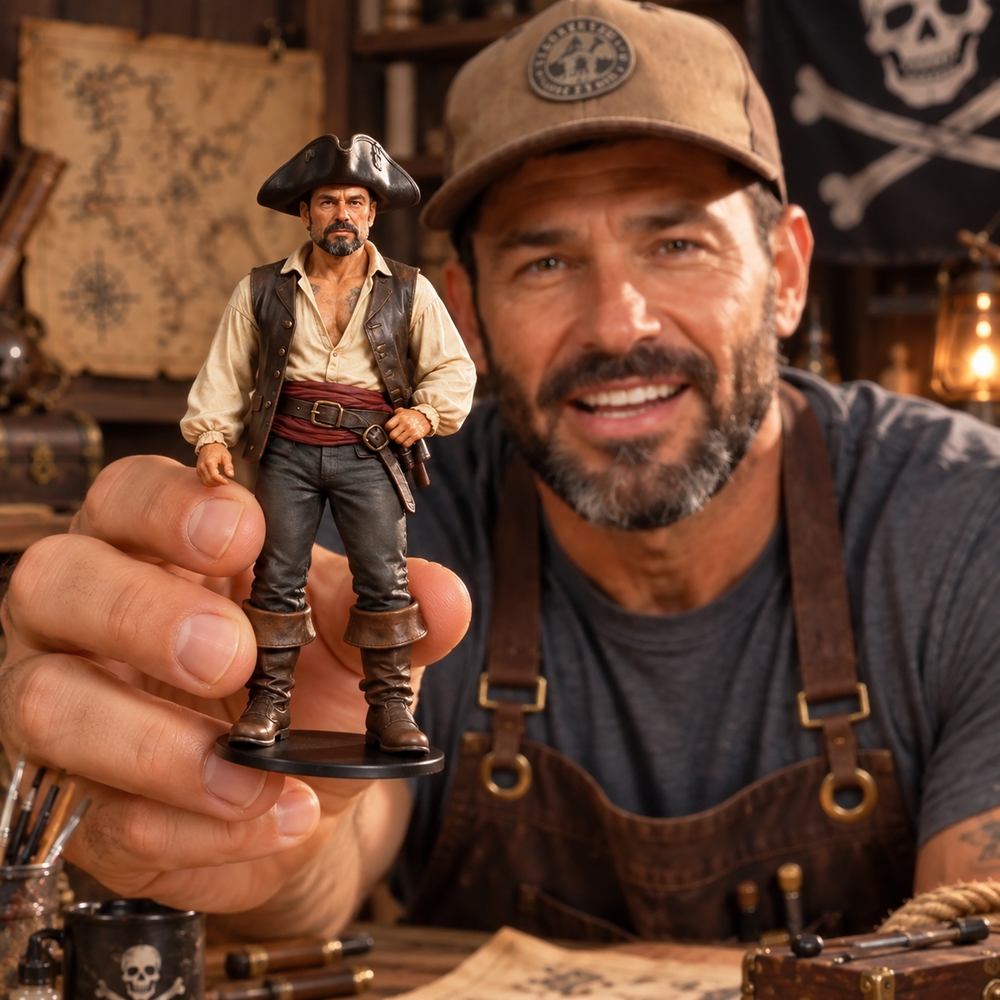 Pirate Legend Figurine | Transform Yourself into a Swashbuckling Hero
