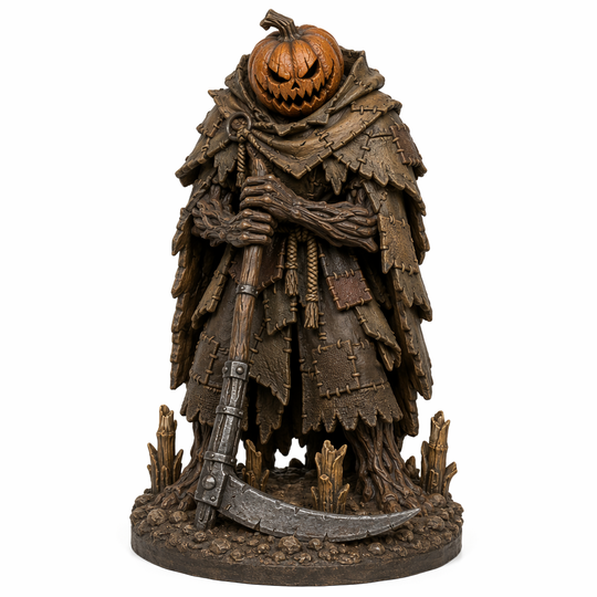 Hollowoak Pumpkin Reaper-Detailed Sculpt Miniature for RPG, Display & Collection