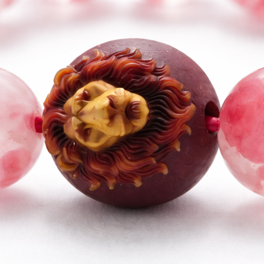 JuJuBit Pink Agate Bracelet 12mm – Stone for Love