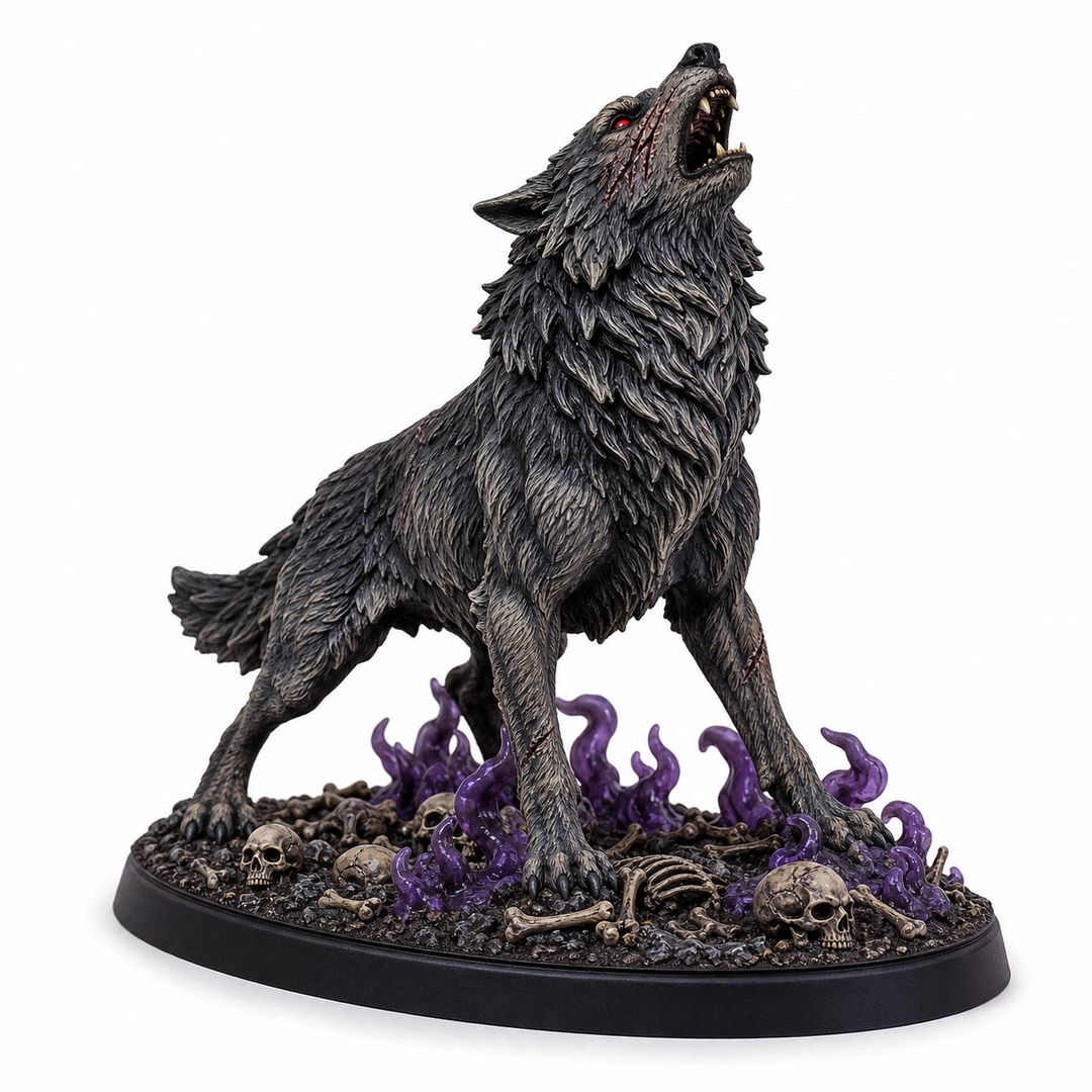 Build Your First Encounter | Howling Dire Wolf Monster Miniature