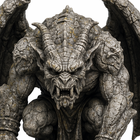 Grimspire Gargoyle Sentinel-Detailed Sculpt Miniature for RPG, Display & Collection