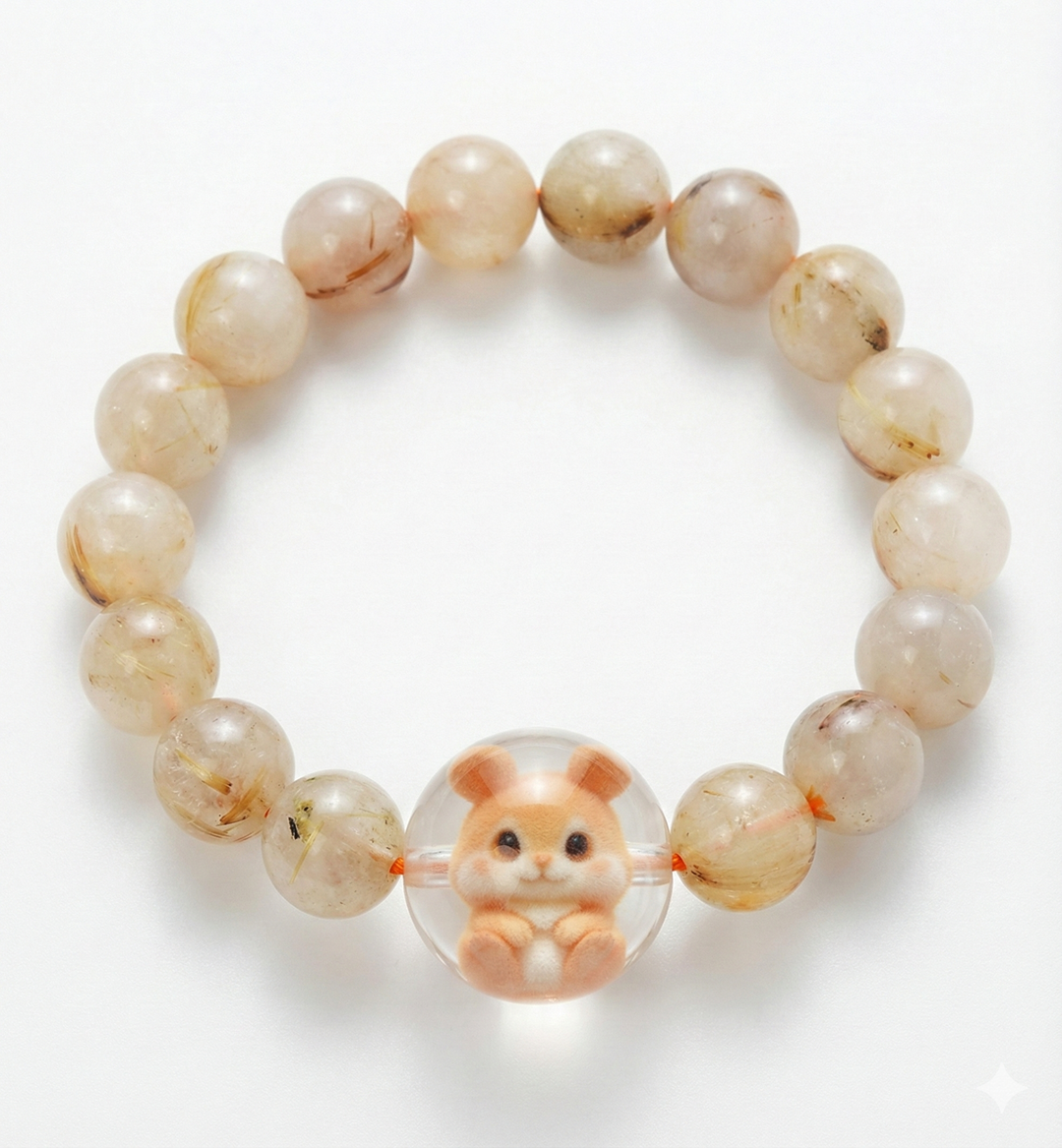 JuJuBit Yellow Phantom Bracelet 8mm – Stone for Wealth & Growth