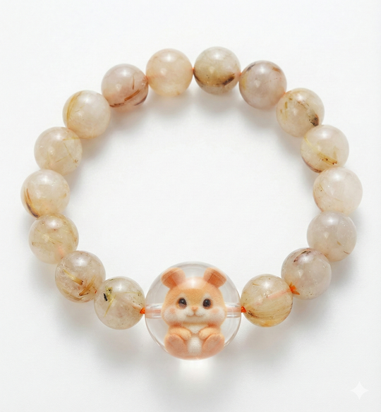 JuJuBit Yellow Phantom Bracelet 8mm – Stone for Wealth & Growth