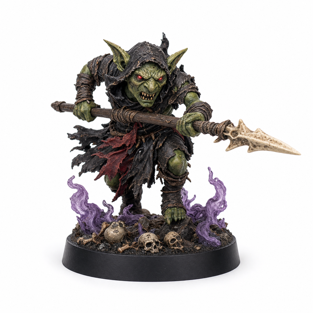 Build Your First Encounter | Spear Goblin Warrior Miniature