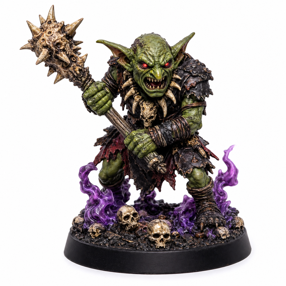 Build Your First Encounter | Mace Goblin Warrior Miniature