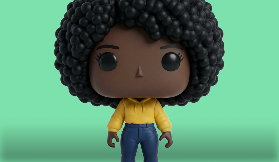 Mini Pop Figurine custom figurine template - JuJuBit