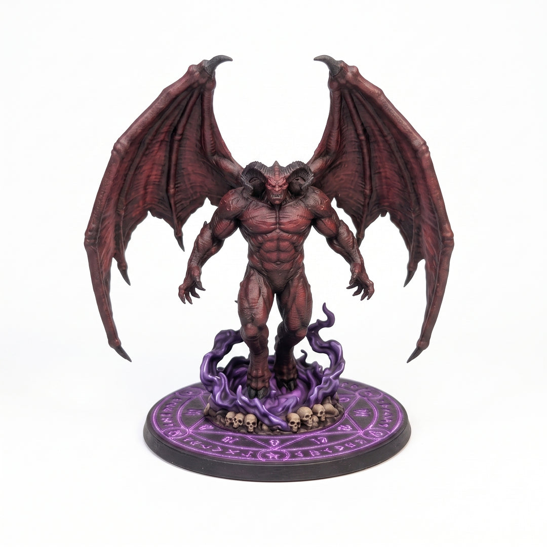 The Riftborn Demon - hand painted DnD miniature - JuJuBit