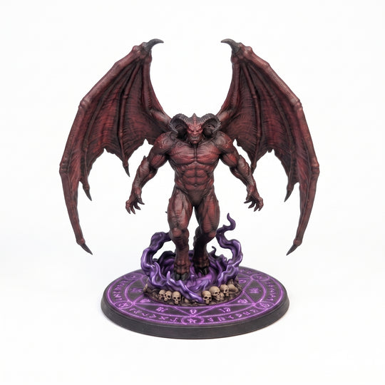 The Riftborn Demon - hand painted DnD miniature - JuJuBit