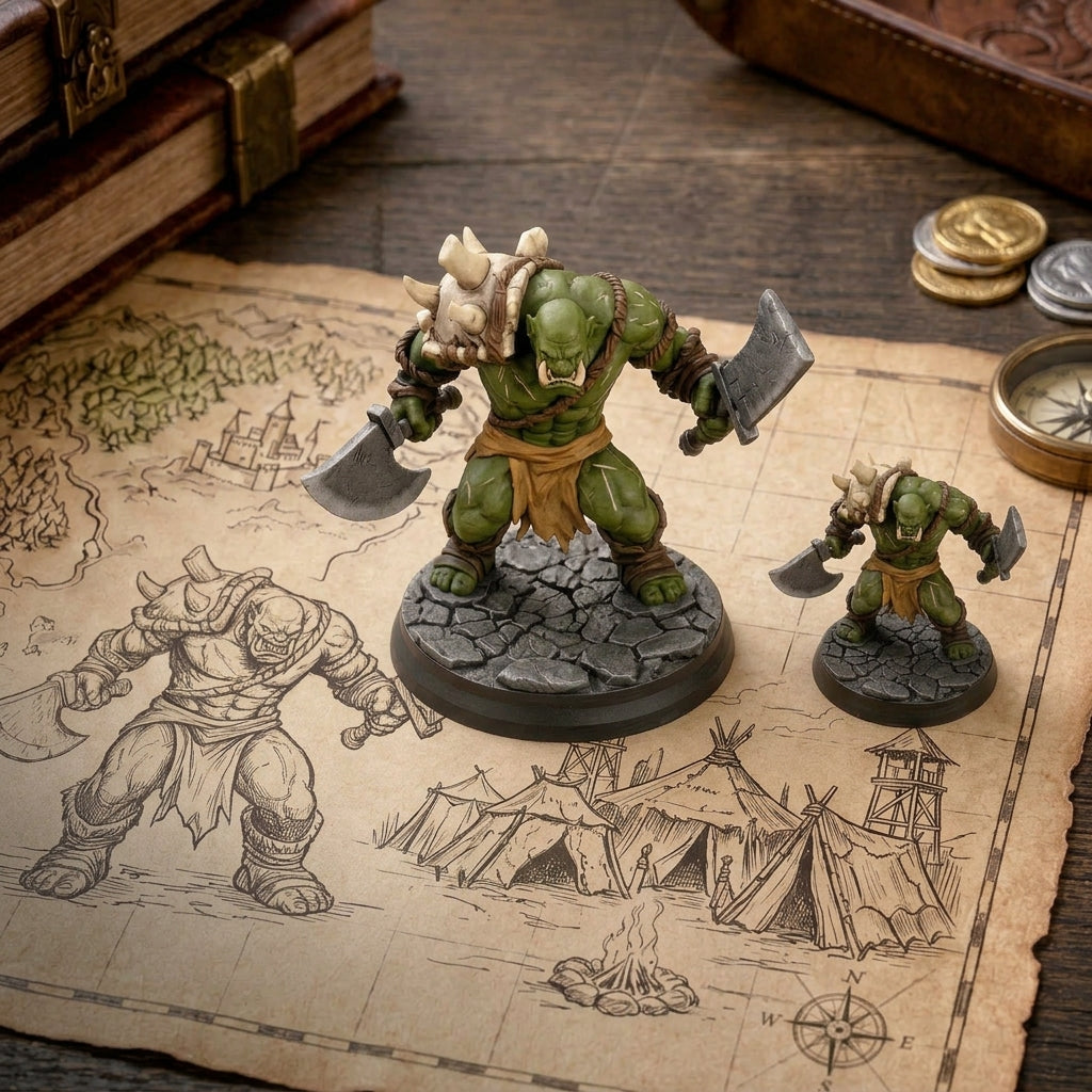 Dualcleave Orc Warlord - view 2