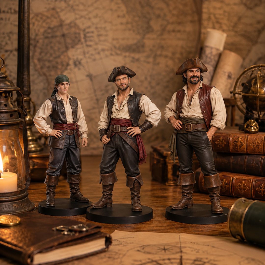 Pirate Legend Figurine | Transform Yourself into a Swashbuckling Hero