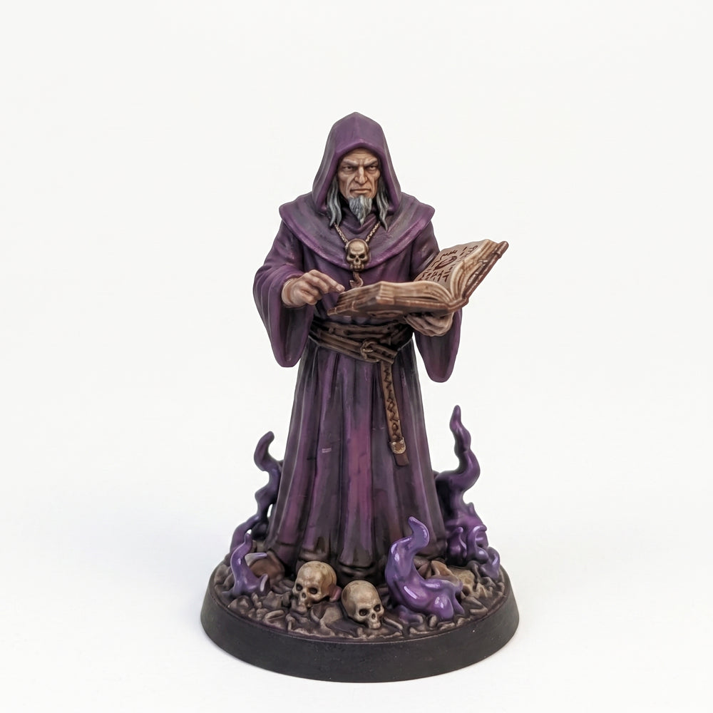 The Tome Keeper - hand painted DnD miniature - JuJuBit