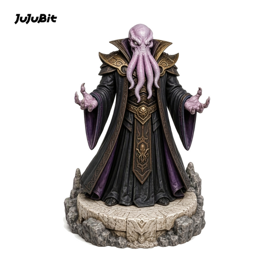 Abyssal Mind Flayer-Detailed Sculpt Miniature for RPG, Display & Collection