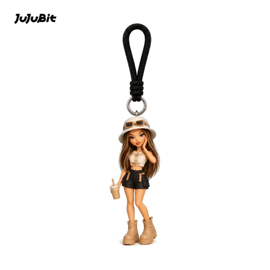Adventure Girl Keychain