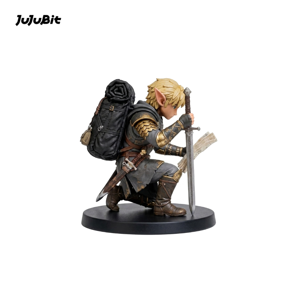 Elven Scout – Detailed Sculpt Miniature for RPG, Display & Collection