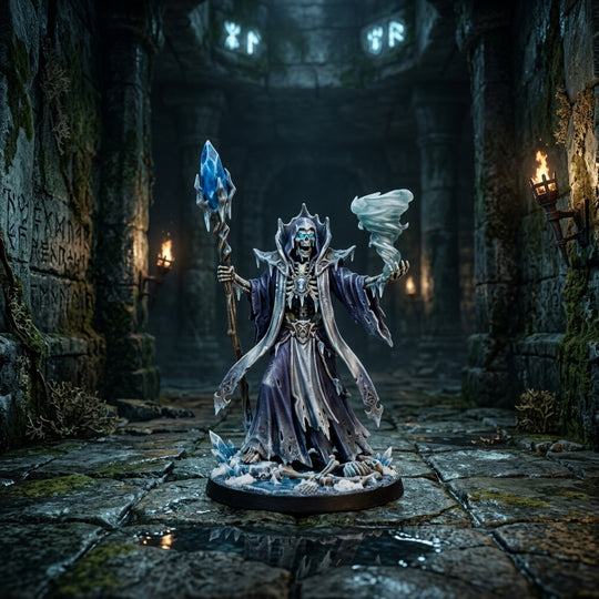 Frost Lich – Detailed Sculpt Miniature for RPG, Display & Collection