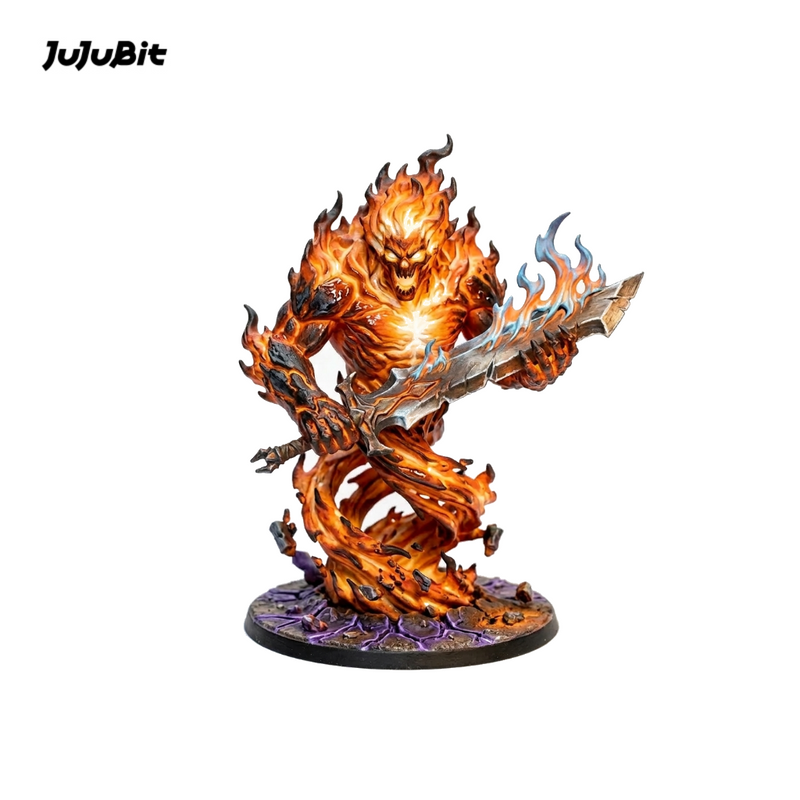 Inferno Blade – Detailed Sculpt Miniature for RPG, Display & Collection