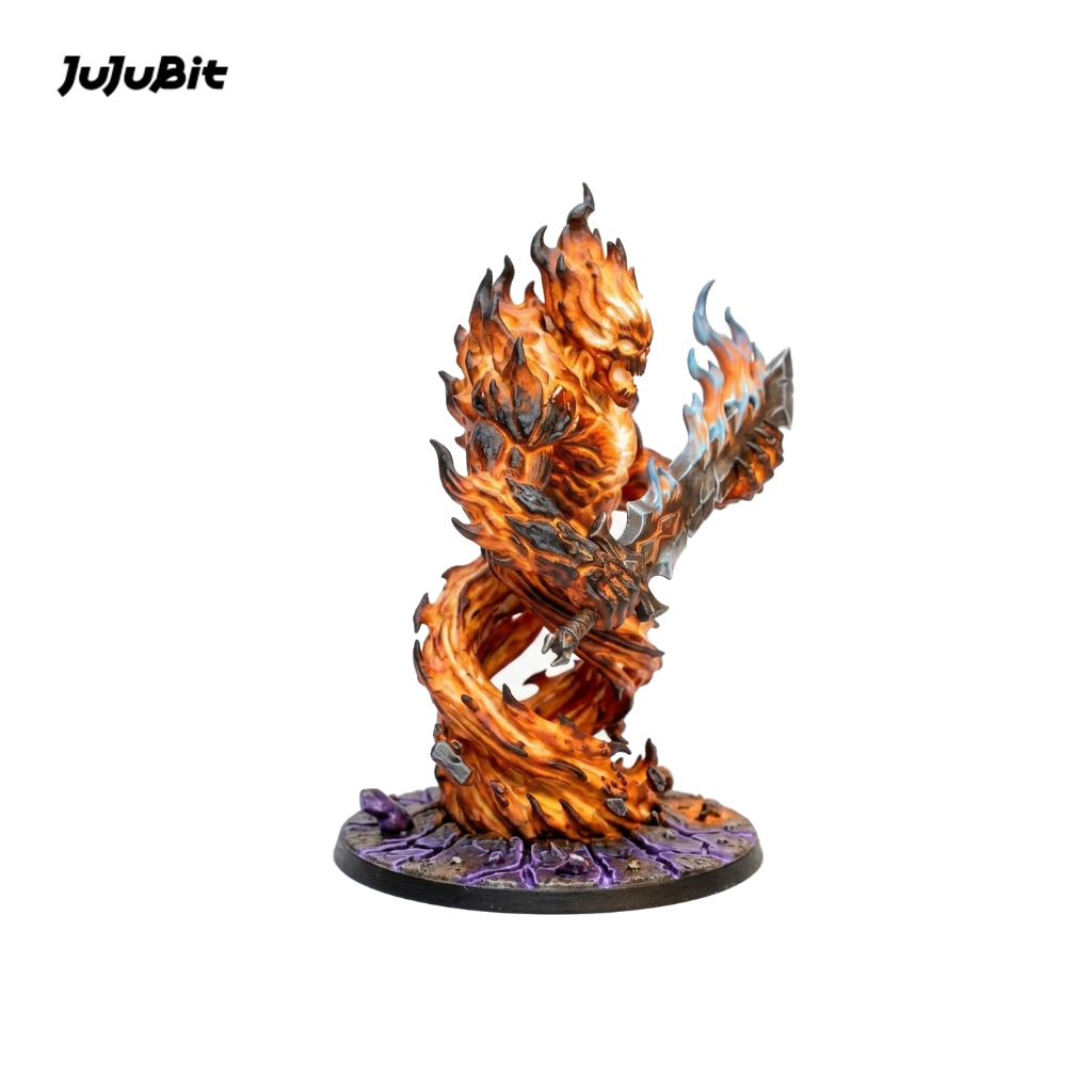 Inferno Blade – Detailed Sculpt Miniature for RPG, Display & Collection