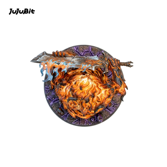 Inferno Blade – Detailed Sculpt Miniature for RPG, Display & Collection