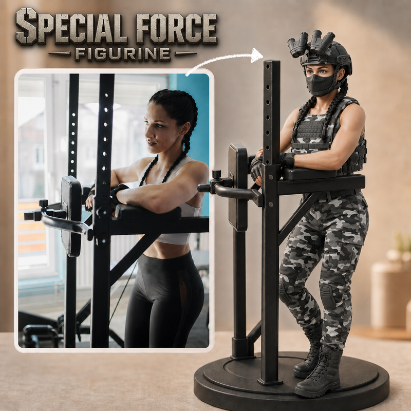 Custom Special Force Figurine | Turn Yourself into a special force soldier
