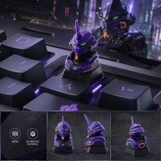 JuJuBit Custom Artisan Keycap for Mechanical Keyboards Mecha-01