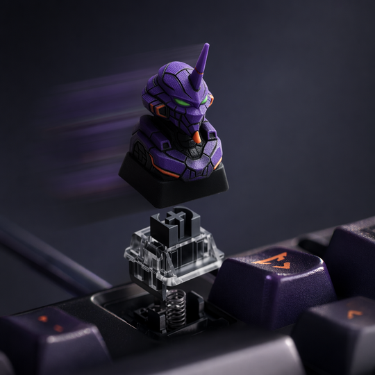 JuJuBit Custom Artisan Keycap for Mechanical Keyboards Mecha-01