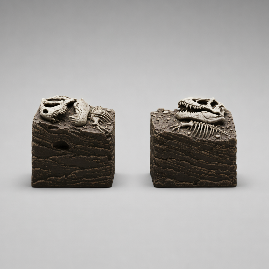 JuJuBit Custom Artisan Keycap for Mechanical Keyboards Fossil