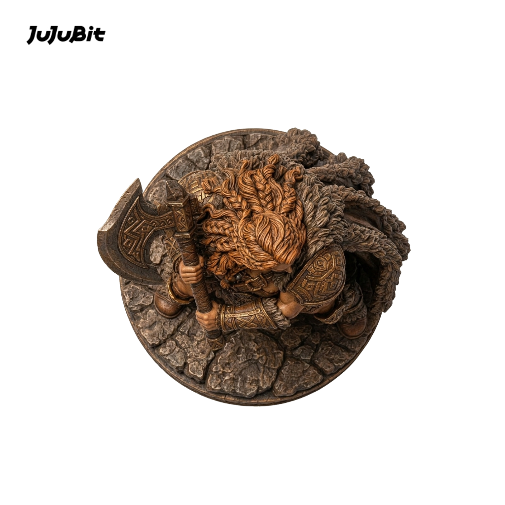 Amberfall Barbarian Queen-Detailed Sculpt Miniature for RPG, Display & Collection