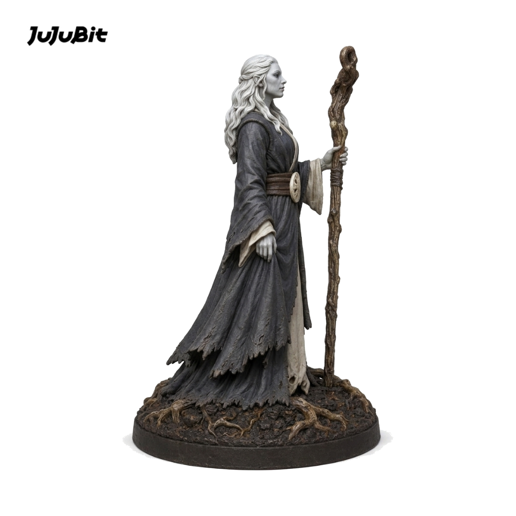 Ashbone Kalashtar Witch-Detailed Sculpt Miniature for RPG, Display & Collection