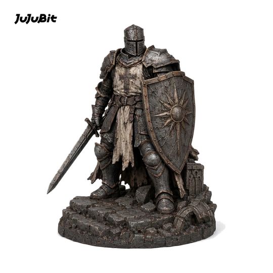 Ashen Templar-Detailed Sculpt Miniature for RPG, Display & Collection