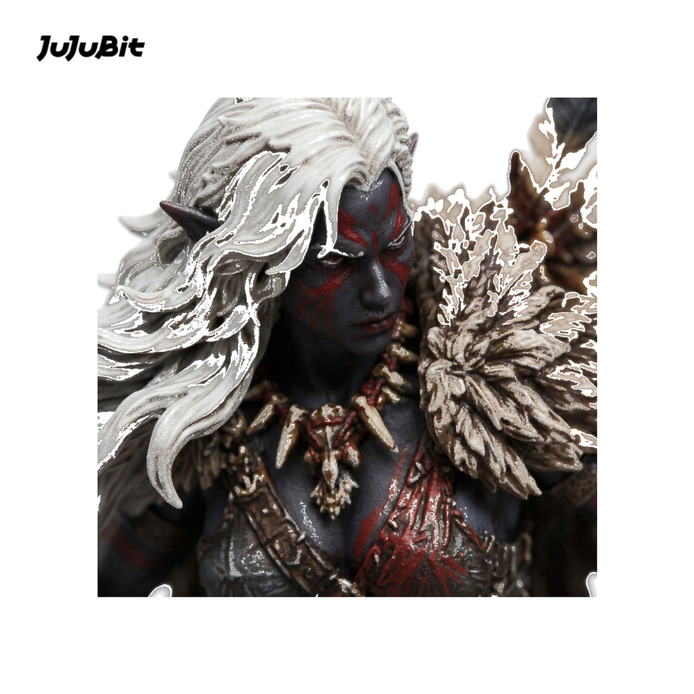 Ashen Warcaller Barbarian-Detailed Sculpt Miniature for RPG, Display & Collection