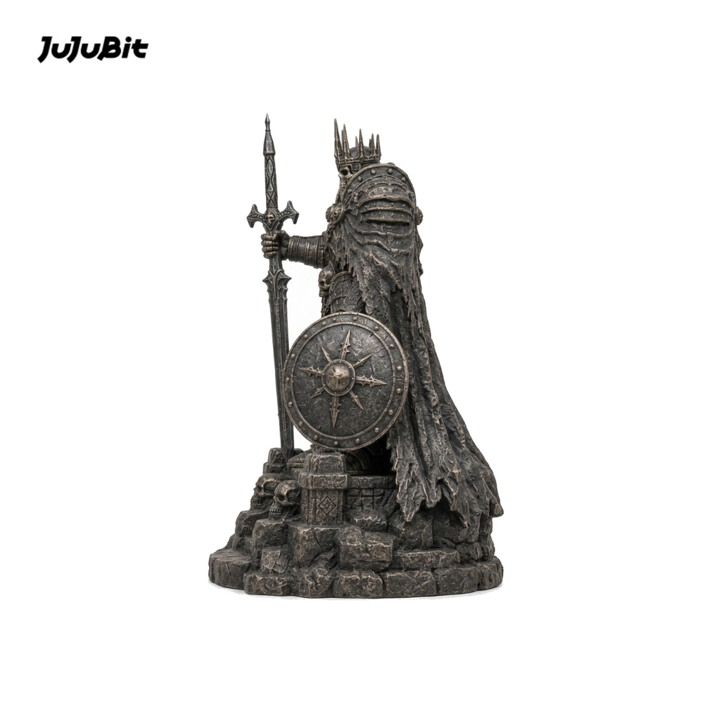 アシェンレイスキング - RPG、ディスプレイ、コレクション向けの精巧な彫刻ミニチュア