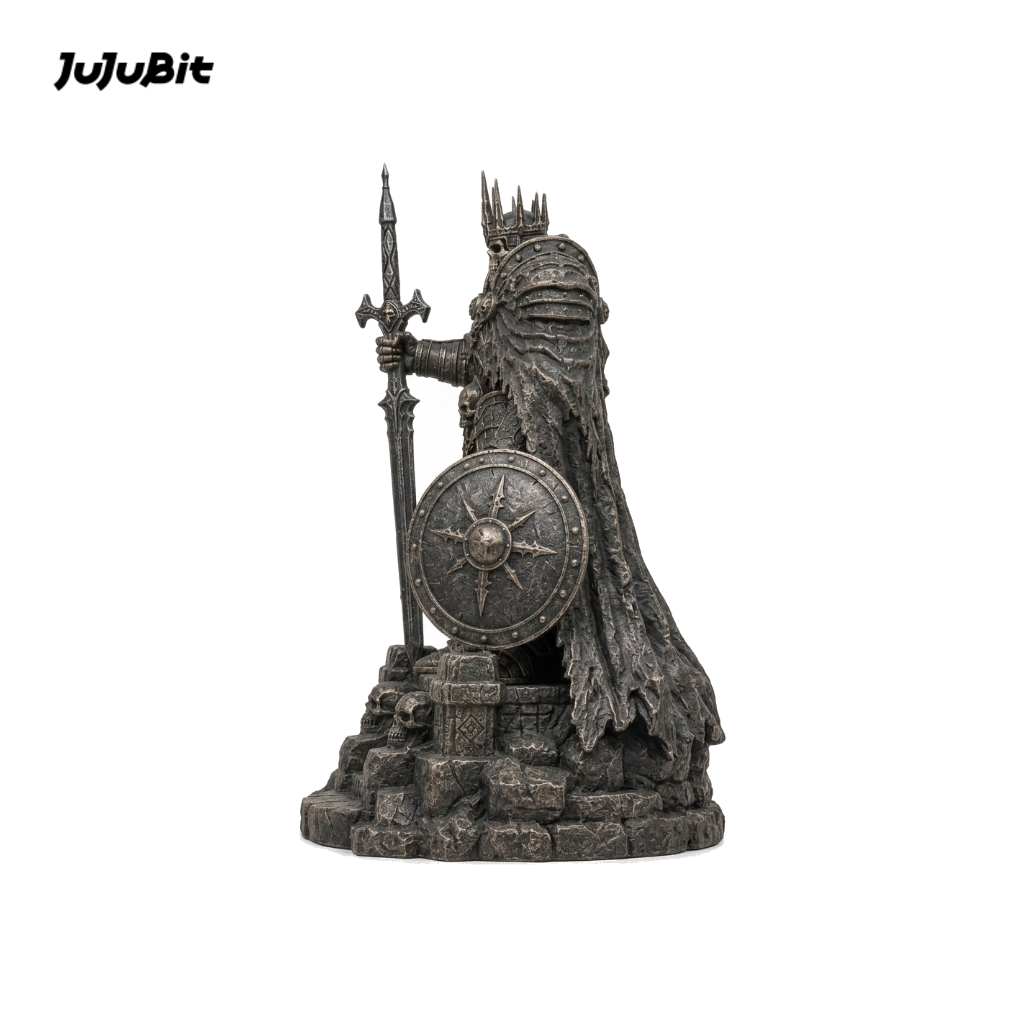 アシェンレイスキング - RPG、ディスプレイ、コレクション向けの精巧な彫刻ミニチュア