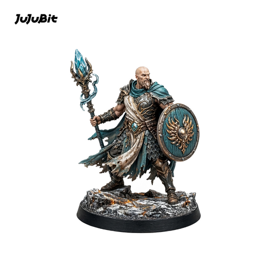 Azure Sentinel-Detailed Sculpt Miniature for RPG, Display & Collection