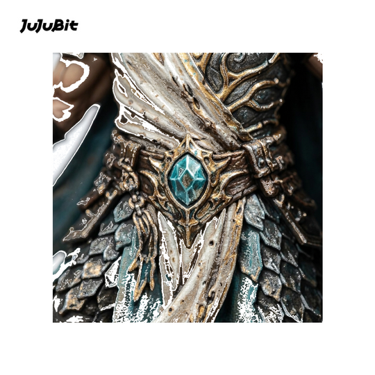 Azure Sentinel-Detailed Sculpt Miniature for RPG, Display & Collection