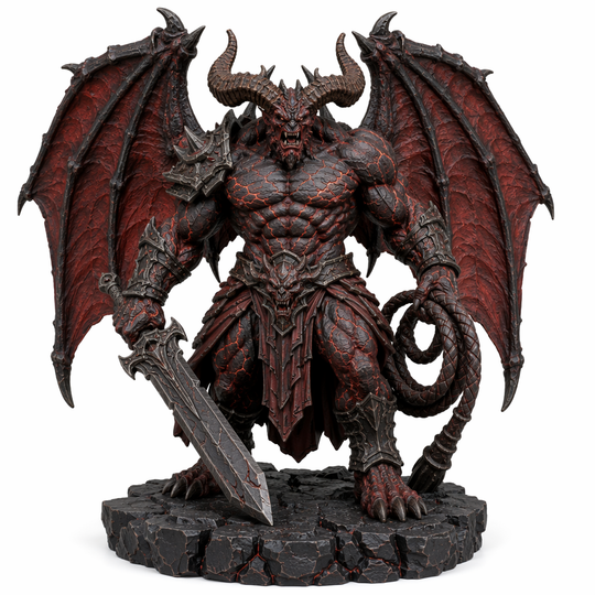 Emberforge Balor Demon-Detailed Sculpt Miniature for RPG, Display & Collection