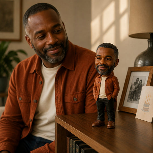 Big Head Portrait Figurine | Turn Your Photo into a Lifelike 3D Figure