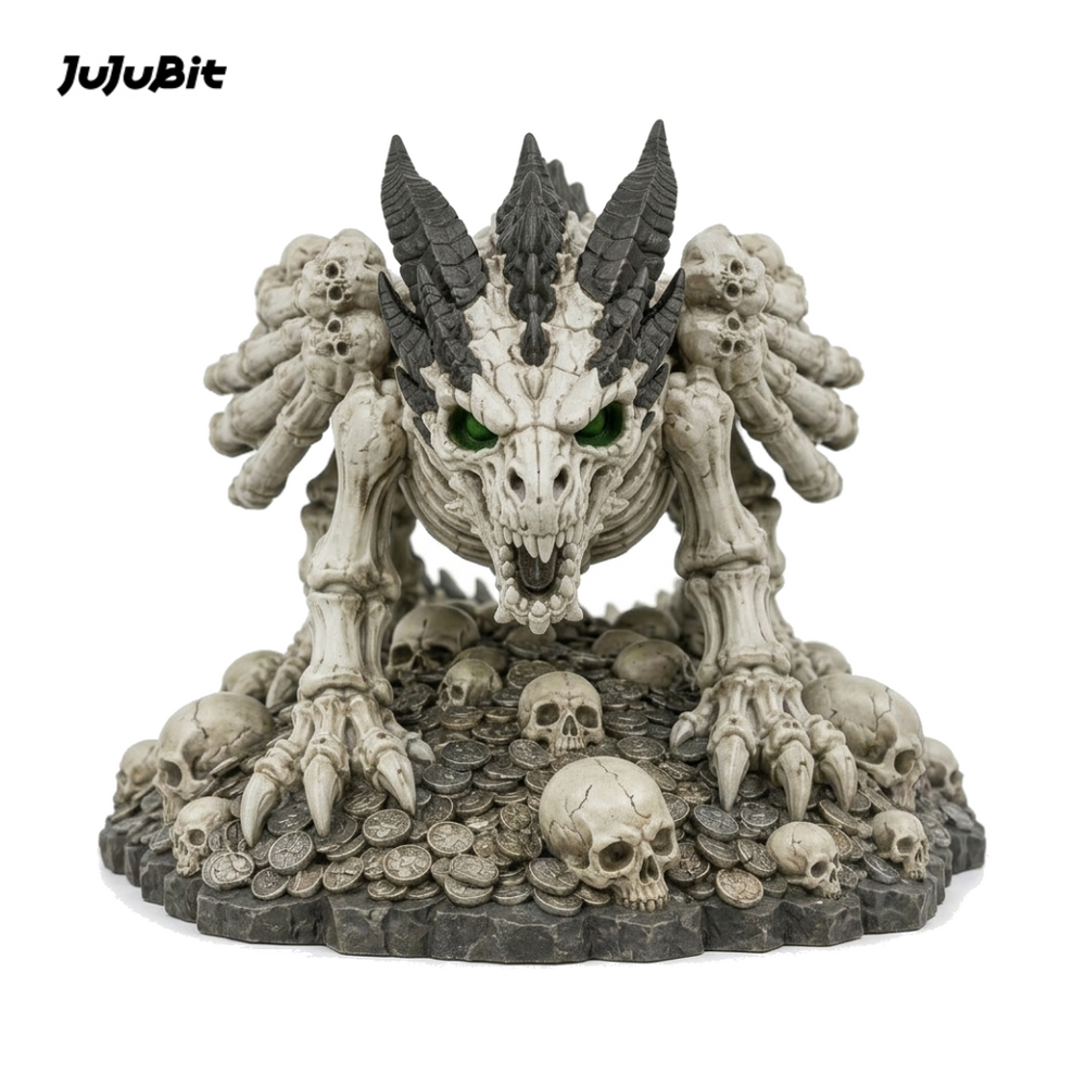 Bonecrest Dracolich-Detailed Sculpt Miniature for RPG, Display & Collection