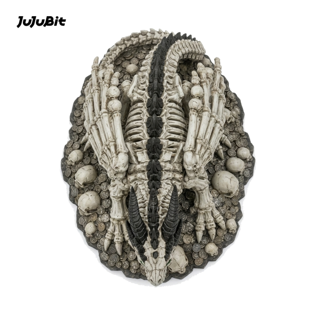 Bonecrest Dracolich-Detailed Sculpt Miniature for RPG, Display & Collection