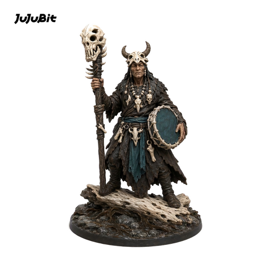 Bonetide Shaman-Detailed Sculpt Miniature for RPG, Display & Collection