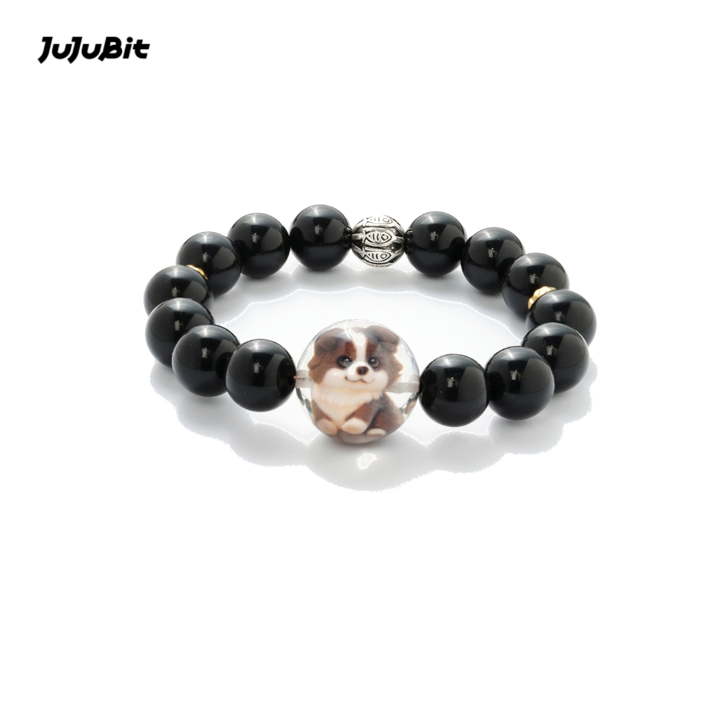JuJuBit Black Obsidian — Protection & Energy Shield