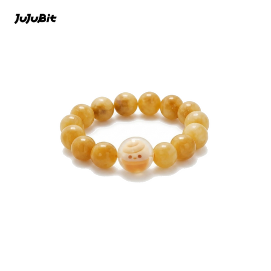 JuJuBit Caramel Yellow Crystal — Vitality & Life Energy