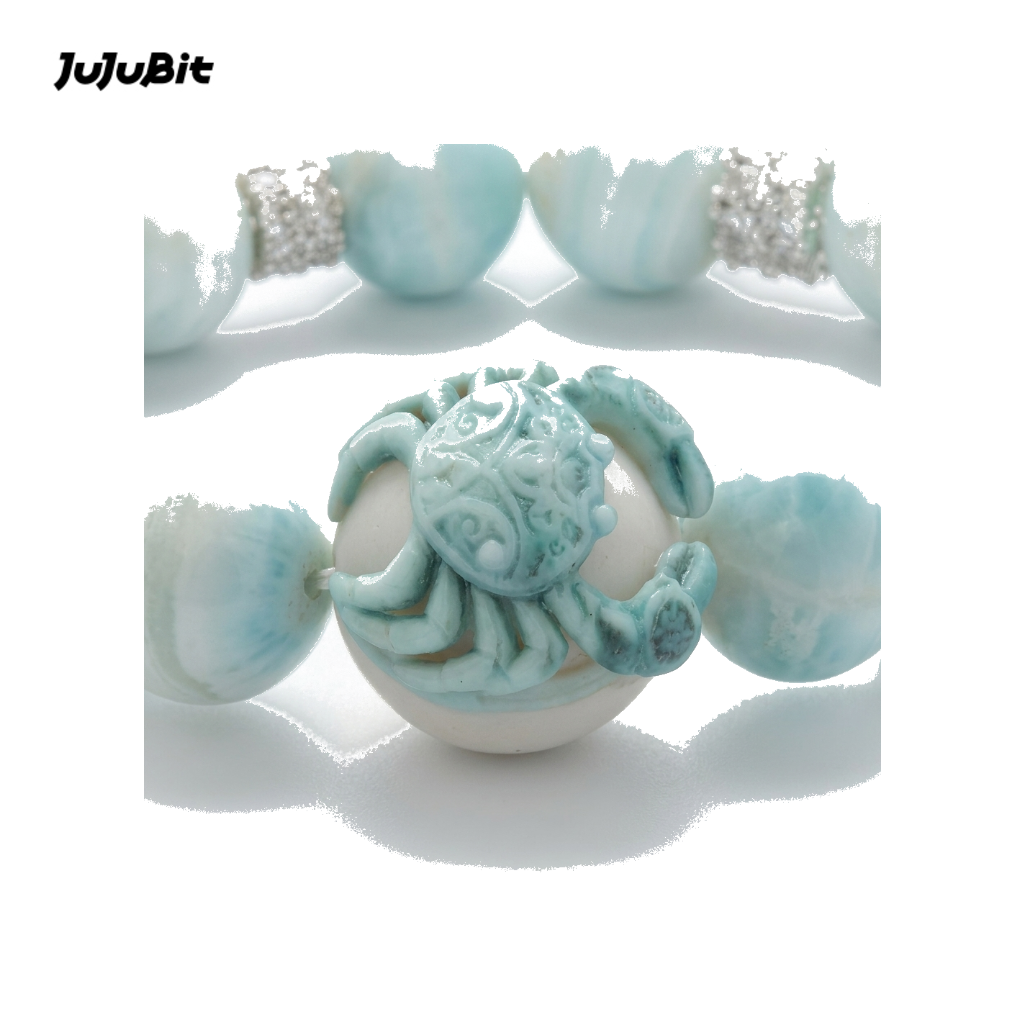 JuJuBit Hemimorphite — Harmony & Inner Balance Flow