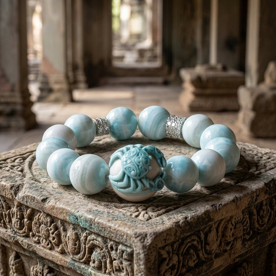 JuJuBit Hemimorphite — Harmony & Inner Balance Flow
