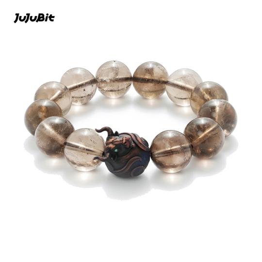 JuJuBit Smoky Quartz — Grounding & Protection Force