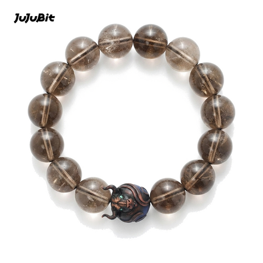 JuJuBit Smoky Quartz — Grounding & Protection Force