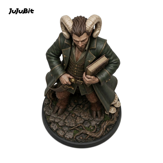 Briarhorn Satyr Warlock-Detailed Sculpt Miniature for RPG, Display &amp; Collection