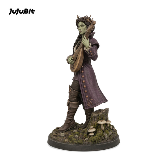 Briarsong Hexblood Bard-Detailed Sculpt Miniature for RPG, Display &amp; Collection