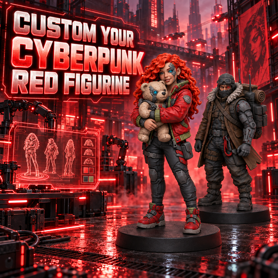 Cyberpunk Character Figurine | Bring Your Imagination to Life