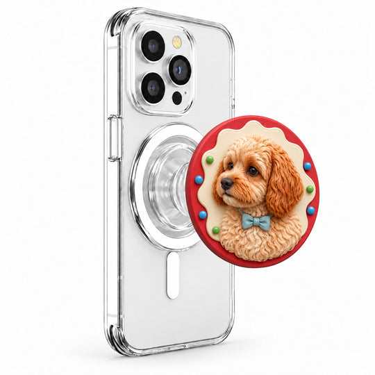 Candy Dog Portrait MagSafe Phone Grip